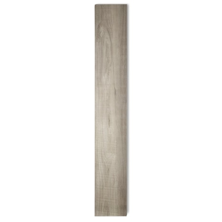 Lucida Surfaces LUCIDA SURFACES, MaxCore Silver Leaf 7 5/16 in. x48 in. 5.8mm 22MIL Interlocking Luxury Vinyl Planks , 10PK MC-503